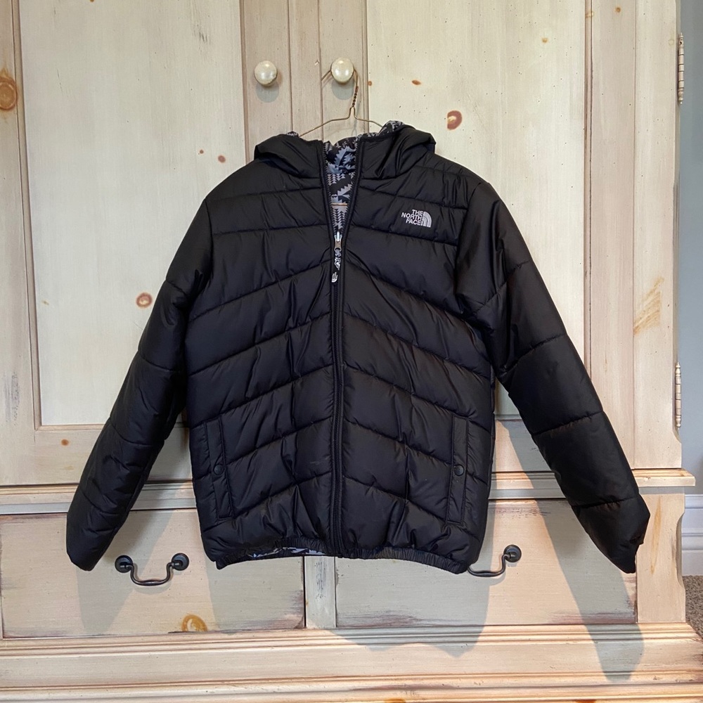 Boys North Face Reversible Perrito Jacket - Picture 3 of 6